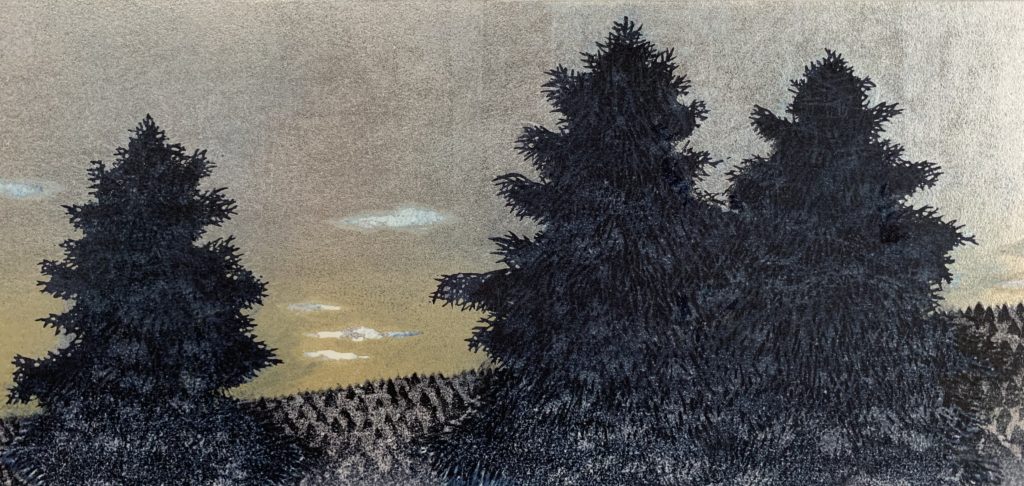 Tree scene 133. number 34/300 | Kyotoprints