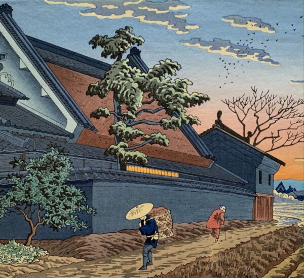 “Twilight in the village Nara”