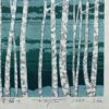 White birch trees by Fumio Fujita