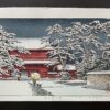 “Yuki no Zôjô-ji” (Zôjô-ji Temple in Snow)