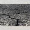 Black and white landscape