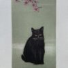 Hiroto Norikane”Black cat 15 (Cherry blossom)”