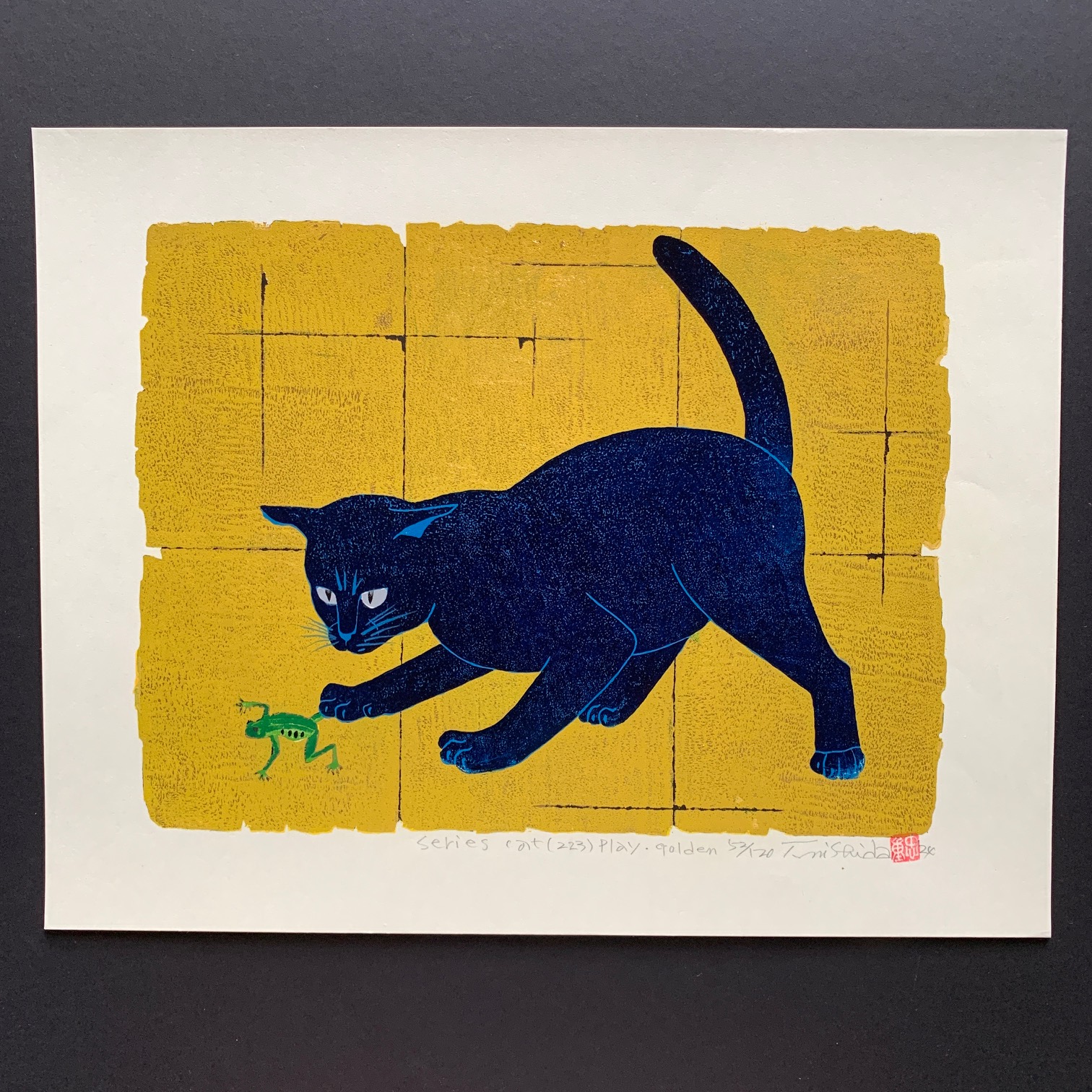 Village of the Cats 大判 アラビア ヘルヤ 陶板画 Village of the Cats 小 箱付き アラビア ヘルヤ 陶板画｜Yahoo