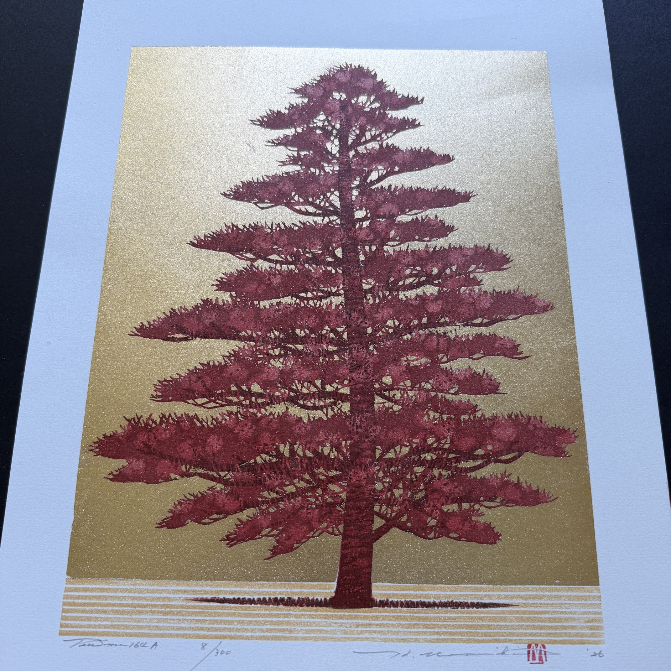 Hajime Namiki – Tree scene 164 A Hajime Namiki – Tree scene 164 A